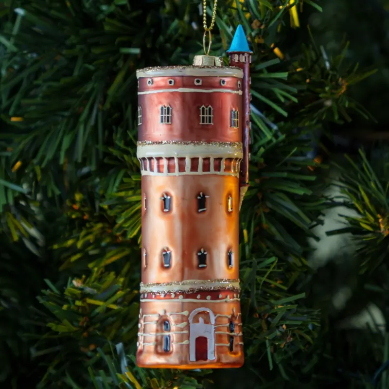 Watertoren Kerstbal - Afbeelding 2